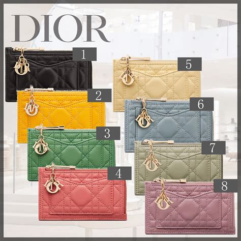 lady dior カードホルダー